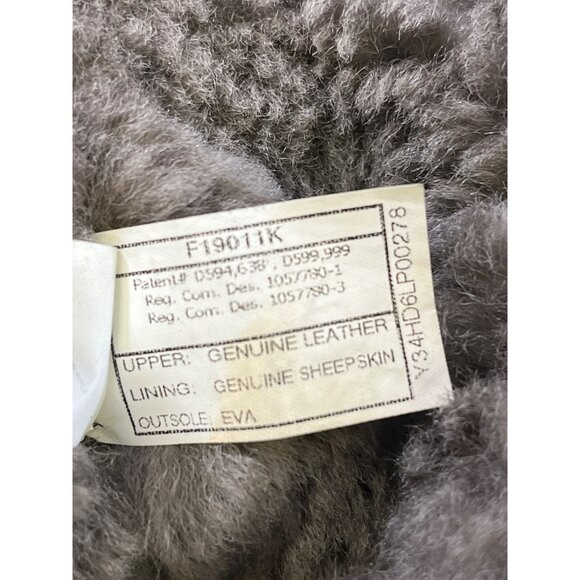 Ugg Australia Women's Grey Leather Shoes/Boots Size 9 SKU 5678 - Picture 6 of 9